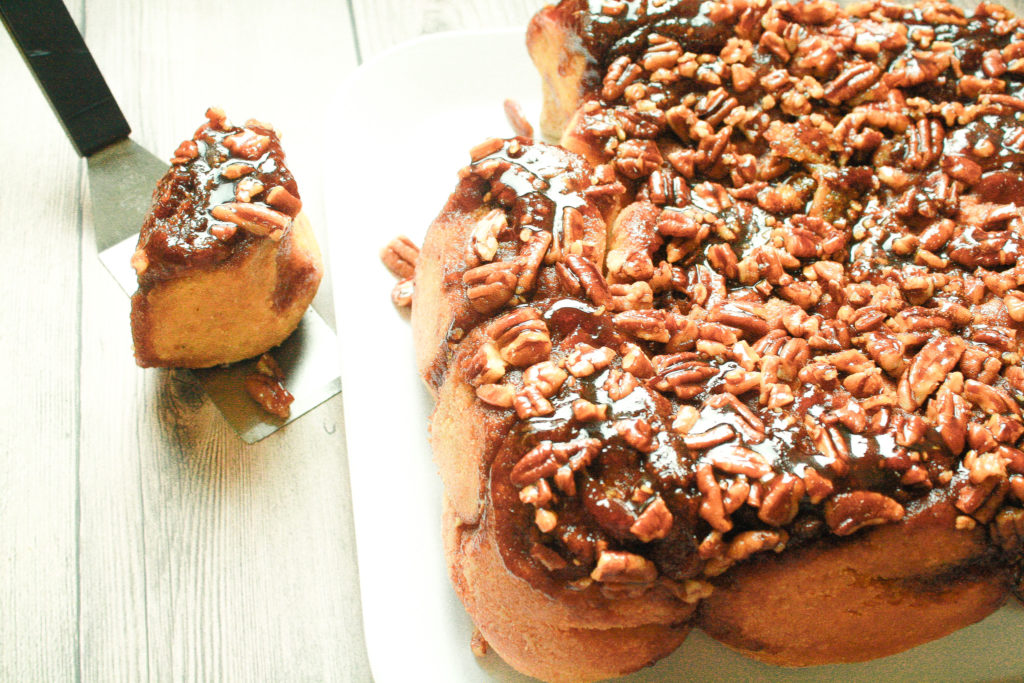 vegan pumpkin sticky buns