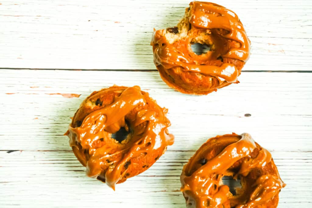 banana chocolate chip donuts